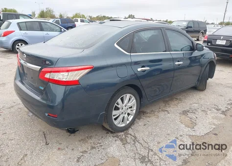2013 Nissan Sentra Sl из США, поврежденный, VIN 3N1AB7AP3DL677221